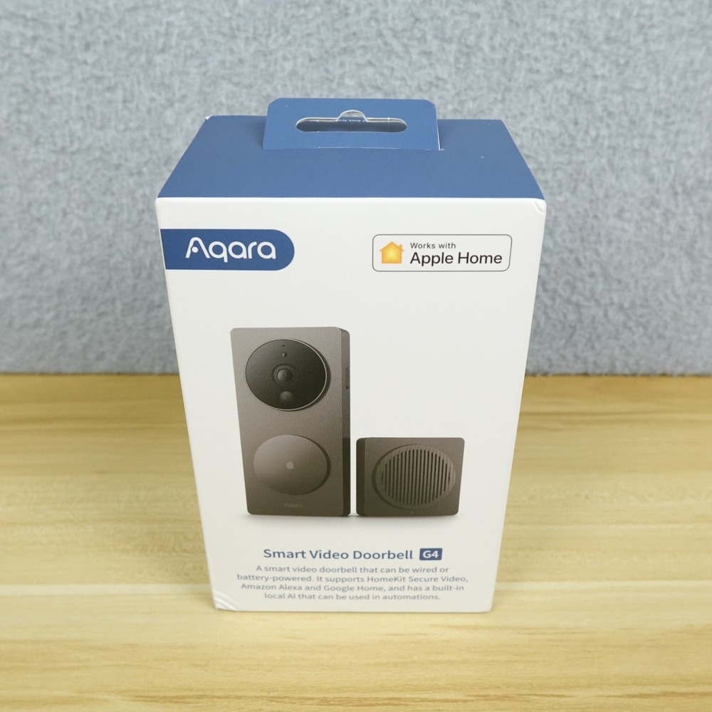Aqara Smart Video Doorbell G4 works with Apple Home New Sealed